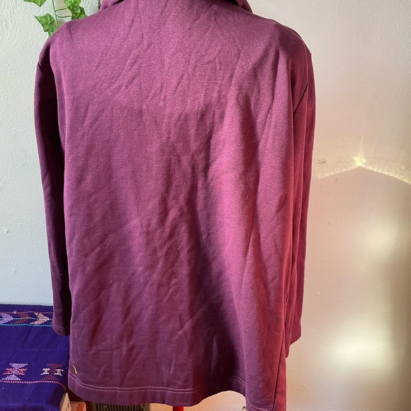 Open cardigan maroon. Lucy.com - Picture 3 of 4